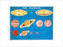 The Planets, c 1860. art print small none Art Print - Science Museum Shop