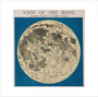 View of the Moon, c 1850. art print small none Art Print - Science Museum Shop