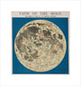 View of the Moon, c 1850. unstretched canvas small none Art Print - Science Museum Shop
