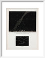 The Midnight Sky at London, Looking South, December 15, 1891. art print extra small white Art Print - Science Museum Shop