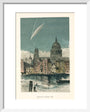 Donati's comet, 1858. art print extra small white Art Print - Science Museum Shop
