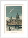 Donati's comet, 1858. art print small white Art Print - Science Museum Shop