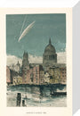 Donati's comet, 1858. stretched canvas small none Art Print - Science Museum Shop