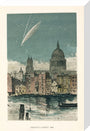 Donati's comet, 1858. stretched canvas medium none Art Print - Science Museum Shop