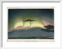 Aurora Borealis, Norway, 1839. art print extra small white Art Print - Science Museum Shop