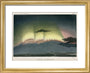 Aurora Borealis, Norway, 1839. art print extra small gold Art Print - Science Museum Shop