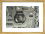 Apollo 10 Command Module, 1969. art print small gold Art Print - Science Museum Shop