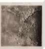 Illustration of the surface of the moon, prepared by Messrs Loewy and Guiseix, assisted by M. Le Morran stretched canvas medium none Art Print - Science Museum Shop