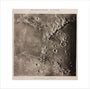 Illustration of the surface of the moon, prepared by Messrs Loewy and Guiseix, assisted by M. Le Morran art print small none Art Print - Science Museum Shop