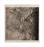 Illustration of the surface of the moon, prepared by Messrs Loewy and Guiseix, assisted by M. Le Morran unstretched canvas medium none Art Print - Science Museum Shop