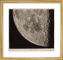 Illustration of the surface of the moon, prepared by Messrs Loewy and Guiseix, assisted by M. Le Morran art print small gold Art Print - Science Museum Shop