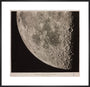 Illustration of the surface of the moon, prepared by Messrs Loewy and Guiseix, assisted by M. Le Morran art print medium black Art Print - Science Museum Shop