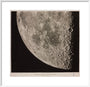 Illustration of the surface of the moon, prepared by Messrs Loewy and Guiseix, assisted by M. Le Morran art print medium white Art Print - Science Museum Shop