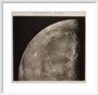 Illustration of the surface of the moon, prepared by Messrs Loewy and Guiseix, assisted by M. Le Morran art print small white Art Print - Science Museum Shop