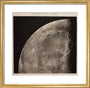 Illustration of the surface of the moon, prepared by Messrs Loewy and Guiseix, assisted by M. Le Morran art print small gold Art Print - Science Museum Shop