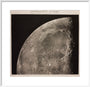Illustration of the surface of the moon, prepared by Messrs Loewy and Guiseix, assisted by M. Le Morran art print medium white Art Print - Science Museum Shop