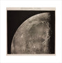 Illustration of the surface of the moon, prepared by Messrs Loewy and Guiseix, assisted by M. Le Morran art print medium none Art Print - Science Museum Shop