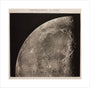 Illustration of the surface of the moon, prepared by Messrs Loewy and Guiseix, assisted by M. Le Morran unstretched canvas medium none Art Print - Science Museum Shop