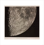 Illustration of the surface of the moon, prepared by Messrs Loewy and Guiseix, assisted by M. Le Morran art print medium none Art Print - Science Museum Shop