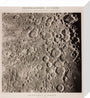 Illustration of the surface of the moon, prepared by Messrs Loewy and Guiseix, assisted by M. Le Morran stretched canvas small none Art Print - Science Museum Shop