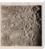 Illustration of the surface of the moon, prepared by Messrs Loewy and Guiseix, assisted by M. Le Morran stretched canvas medium none Art Print - Science Museum Shop