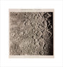 Illustration of the surface of the moon, prepared by Messrs Loewy and Guiseix, assisted by M. Le Morran unstretched canvas small none Art Print - Science Museum Shop