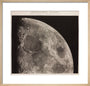 Illustration of the surface of the moon, prepared by Messrs Loewy and Guiseix, assisted by M. Le Morran art print small natural Art Print - Science Museum Shop