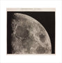 Illustration of the surface of the moon, prepared by Messrs Loewy and Guiseix, assisted by M. Le Morran art print small none Art Print - Science Museum Shop