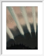Aurora Borealis, 1872. art print extra small white Art Print - Science Museum Shop