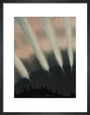 Aurora Borealis, 1872. art print small black Art Print - Science Museum Shop