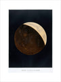 Partial eclipse of the Moon, 24 October 1874. art print small none Art Print - Science Museum Shop