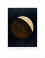 Partial eclipse of the Moon, 24 October 1874. unstretched canvas small none Art Print - Science Museum Shop