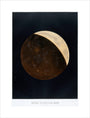 Partial eclipse of the Moon, 24 October 1874. unstretched canvas medium none Art Print - Science Museum Shop