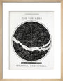 Constellations of the Northern Celestial Hemisphere, c 1850. art print extra small natural Art Print - Science Museum Shop