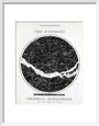 Constellations of the Northern Celestial Hemisphere, c 1850. art print small white Art Print - Science Museum Shop