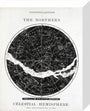 Constellations of the Northern Celestial Hemisphere, c 1850. stretched canvas small none Art Print - Science Museum Shop