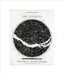 Constellations of the Northern Celestial Hemisphere, c 1850. unstretched canvas small none Art Print - Science Museum Shop
