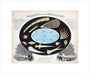 Comets and Aerolites (Meteors), c 1851. art print extra small none Art Print - Science Museum Shop