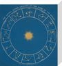 The astral cipher emblems of the signs of the zodiac, c 1870-80. stretched canvas small none Art Print - Science Museum Shop