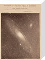Andromeda Galaxy (M31), 29 December 1888. stretched canvas small none Art Print - Science Museum Shop