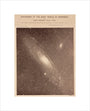 Andromeda Galaxy (M31), 29 December 1888. unstretched canvas small none Art Print - Science Museum Shop