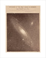 Andromeda Galaxy (M31), 29 December 1888. unstretched canvas medium none Art Print - Science Museum Shop