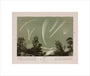 Comets, c 1850. unstretched canvas small none Art Print - Science Museum Shop