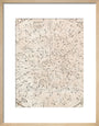 Tenmon Bun'ya no zu (map showing divisions of the heavens and regions they govern) star map with wooden case by Shibukawa Harumi (1639-1715), Japan, 1677. art print small natural Art Print - Science Museum Shop