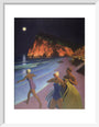 Teignmouth is Devon, cropped from the original. art print extra small white Art Print - Science Museum Shop