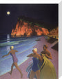 Teignmouth is Devon, cropped from the original. stretched canvas medium none Art Print - Science Museum Shop
