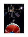 Ariel 1 satellite, 1962. art print small none Art Print - Science Museum Shop