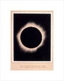 Eclipse of the Sun, 7 August 1869. unstretched canvas small none Art Print - Science Museum Shop