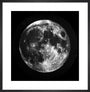 Full Moon, 1858-1868. art print small black Art Print - Science Museum Shop
