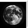 Full Moon, 1858-1868. stretched canvas small none Art Print - Science Museum Shop